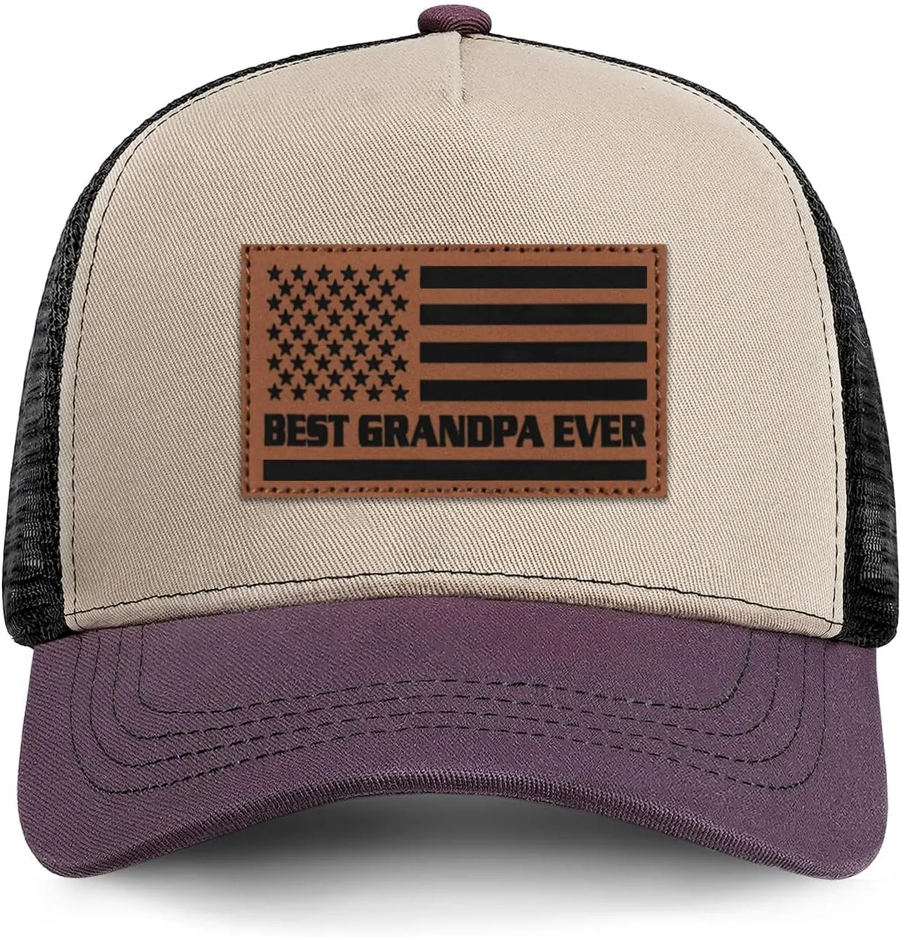 Papa Gifts from Grandkids American Flag Hat for Grandpa