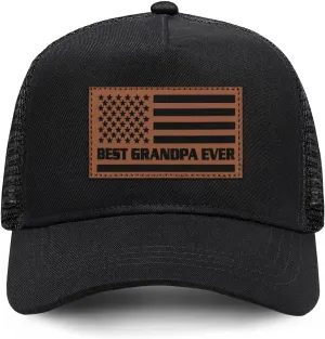 Papa Gifts from Grandkids American Flag Hat for Grandpa