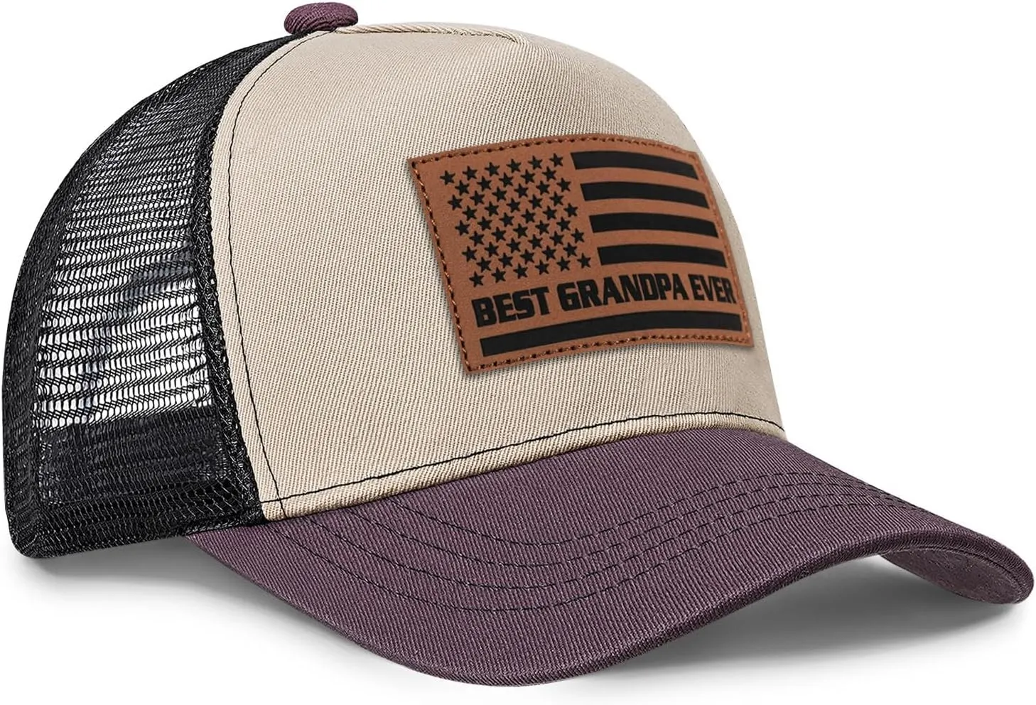 Papa Gifts from Grandkids American Flag Hat for Grandpa