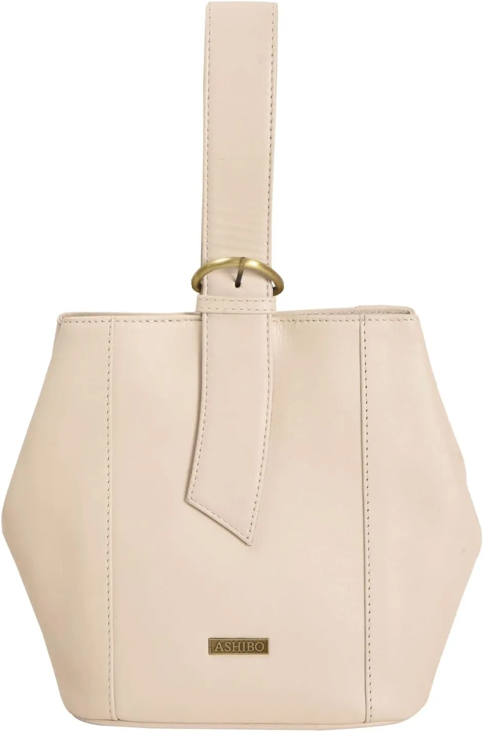 Party Wrist bag For Womens Nappa Flat Genuine Leather with Dual Secure Magnetic Buckel Closure & Makeup Mirror