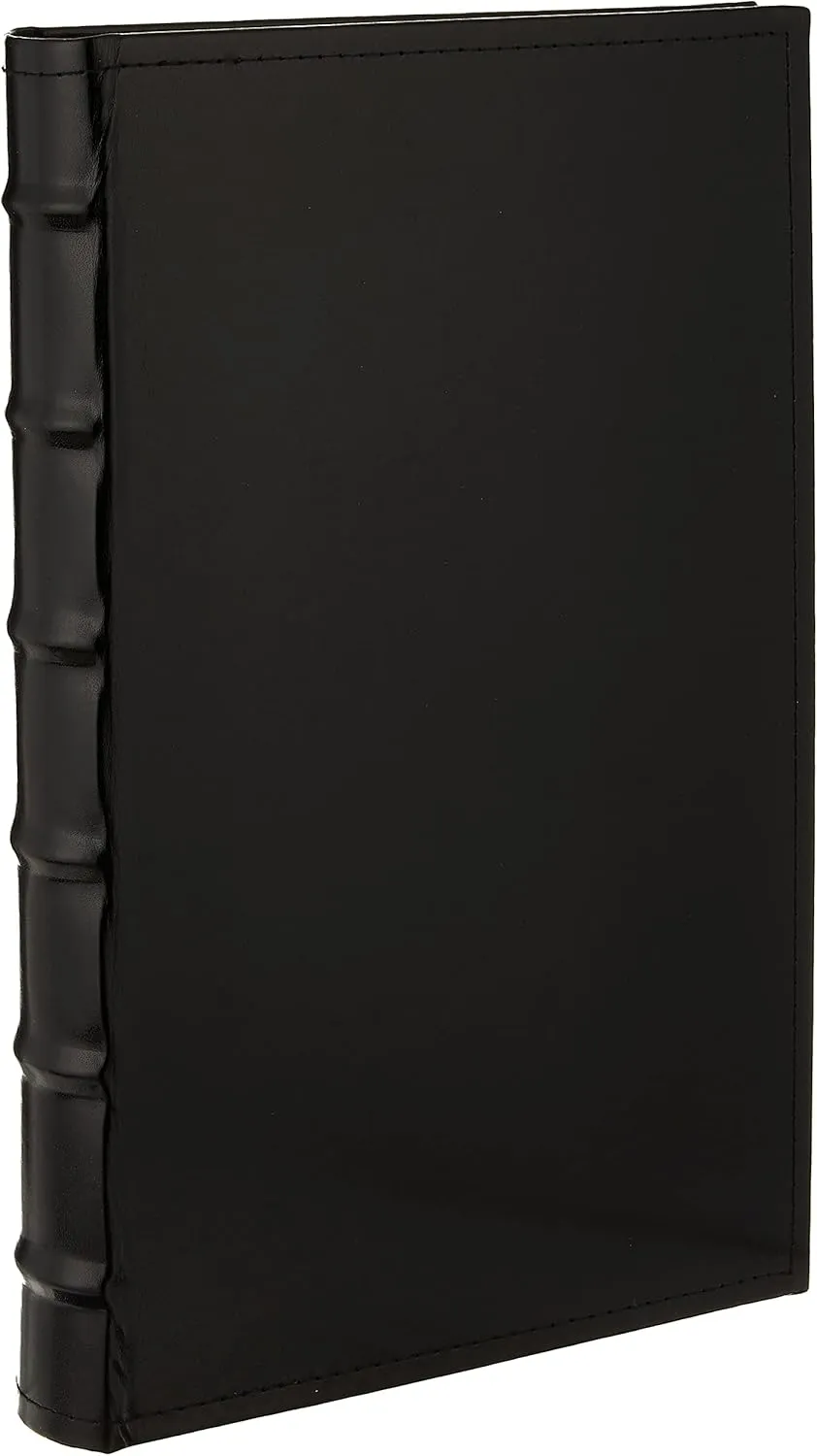 Pioneer Sewn Bonded Leather BookBound Bi-Directional Photo Album, Holds 300 4x6" Photos, 3 Per Page. Color: Black.
