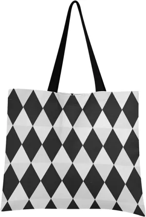 Poeticcity Women Grocery Tote Bag, Canvas Shoulder Bags, Women Handbag for Outdoors