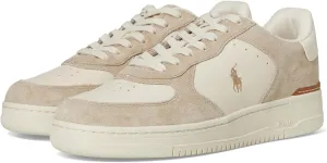 POLO RALPH LAUREN Men's Masters Court Leather-Suede Sneaker
