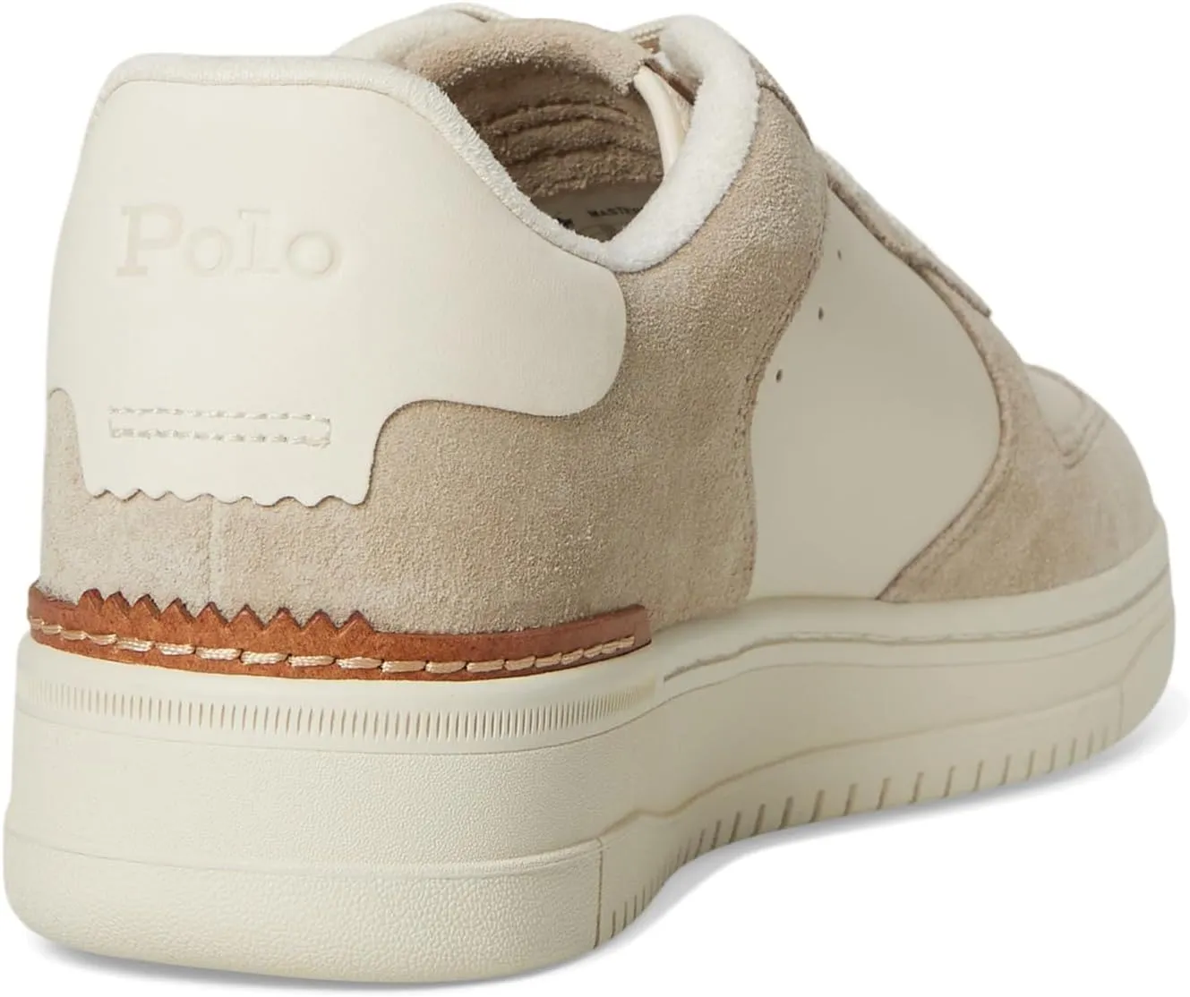 POLO RALPH LAUREN Men's Masters Court Leather-Suede Sneaker