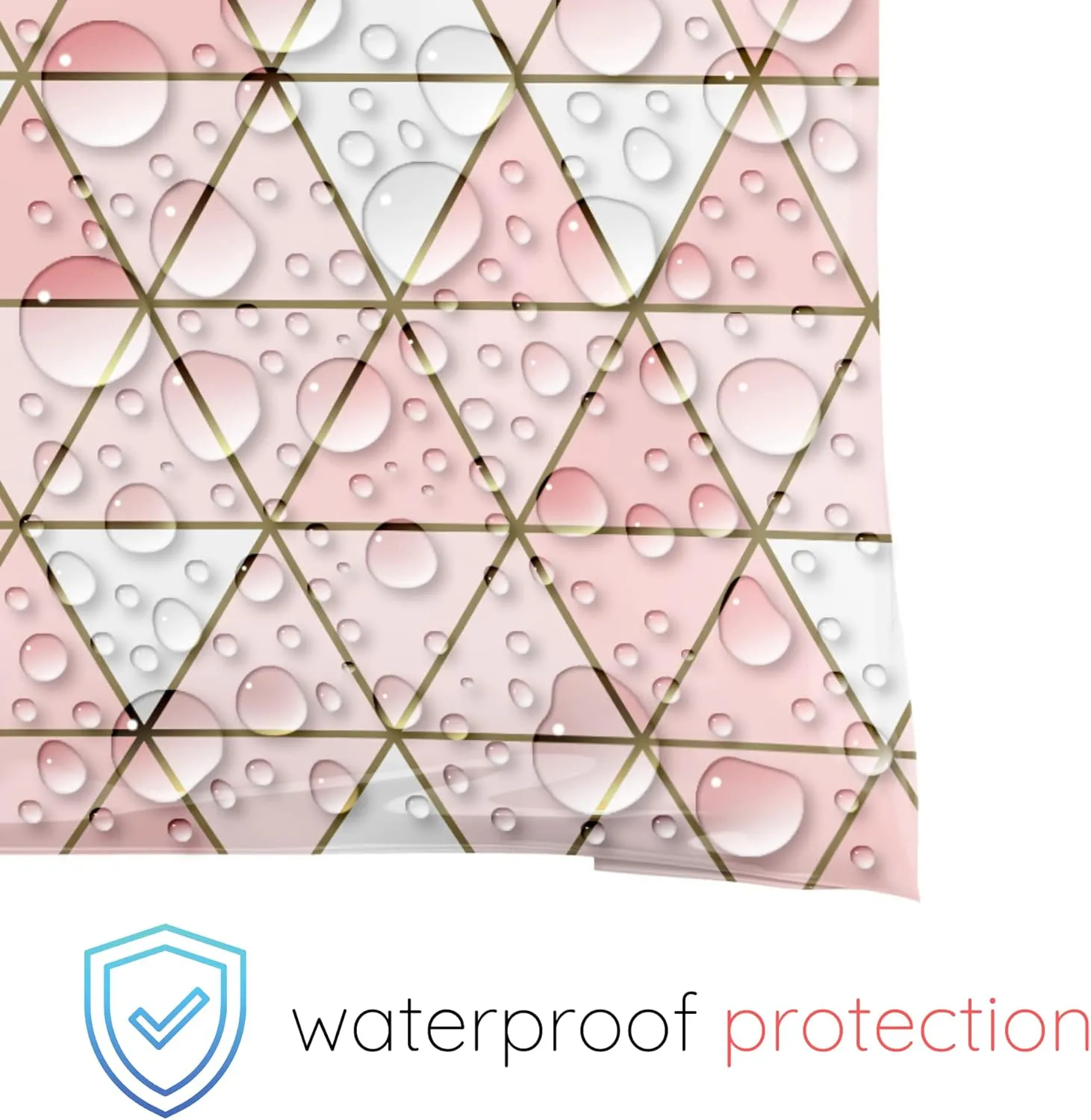 Poly Mailers 12.5x15 50 Pack | Self-Sealing Shipping Bags Envelopes for Small Business | Waterproof Durable Packaging | Rosé | Pink Gold | à la mode Mailers