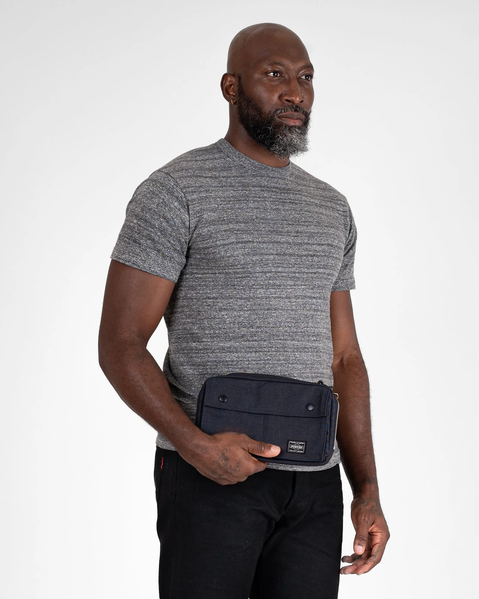 Porter - Yoshida & Co. - Smokey 2Way Shoulder Bag - Navy Blue