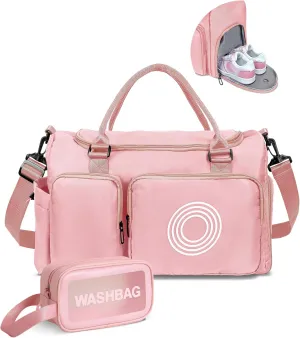 preteen Initial Travel Duffel Bag, Sports Gym Bag, Personalized Weekender Bag,Monogram Overnight Bag, Birthday Gifts Daughter Gifts Friend Gifts, engagement gift