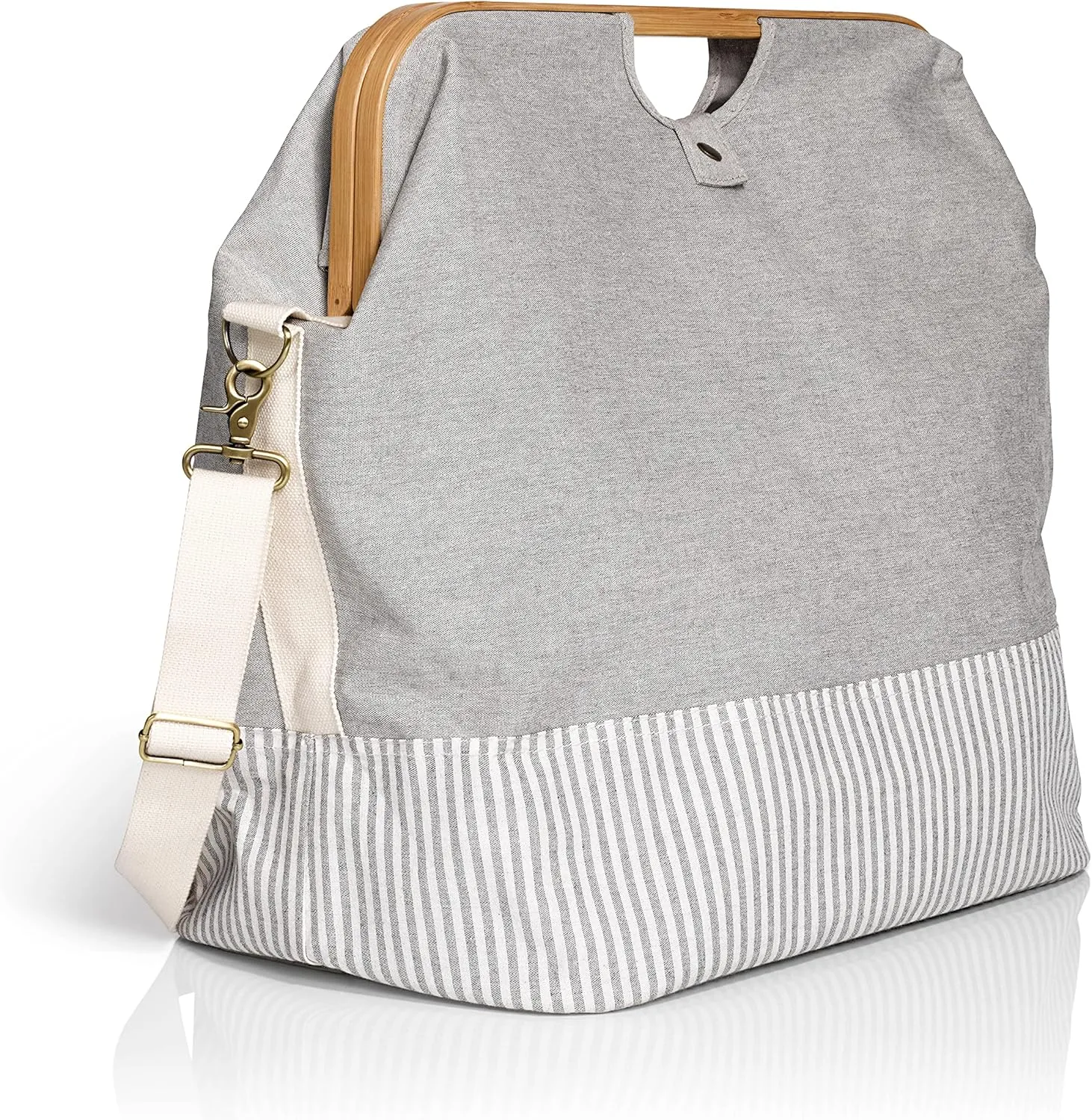 Prym Water Resistant Store & Travel Bag, Medium,Gray,45 x 30 x 50 cm
