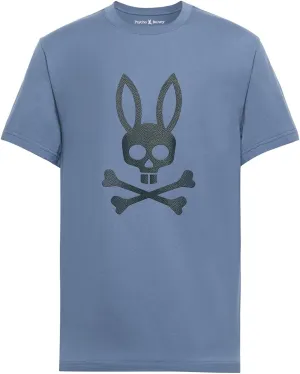 Psycho Bunny Payson Leather Print Graphic Tee