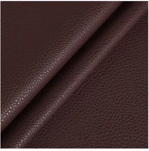PU Fabric Leather 1.2mm Thick Faux Synthetic Leather Material Sheets for Upholstery Crafts, DIY Sewings, Sofa, Handbag, Hair Bows Decorations(Dark Brown,1.38X10m)