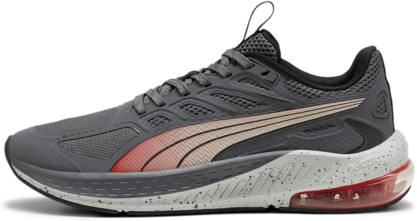 Puma Mens X-Cell Lightspeed Running Sneakers Shoes - Grey