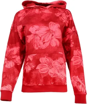 PUMA Womens Essentials  Floral Graphic Hoodie Casual Outerwear Casual - Red - Size M
