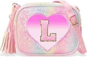 Purse Gifts for Little Girls - Kids Heart Purse Cute Crossbody Bag Teens Girls Birthday Gift