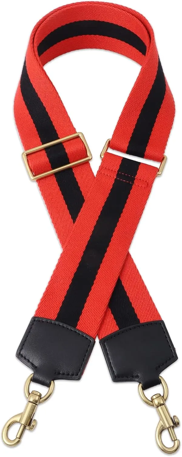 Purse Strap Replacement Crossbody Handbag Stripe Wide Adjustable