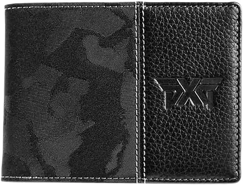 ピーエックスジー(PXG) Bi-Fold Wallet, Black, 10㎝x 7.5㎝