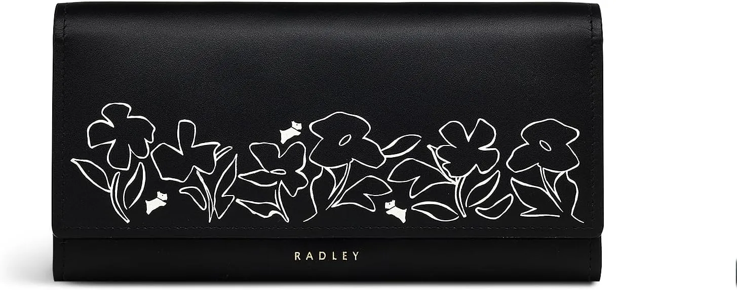 RADLEY London Linear Bloom Women's Large Leather Flapover Wallet