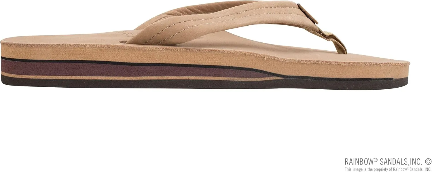 Rainbow Sandals Women's Double Layer Leather w/ 3/4" Strap