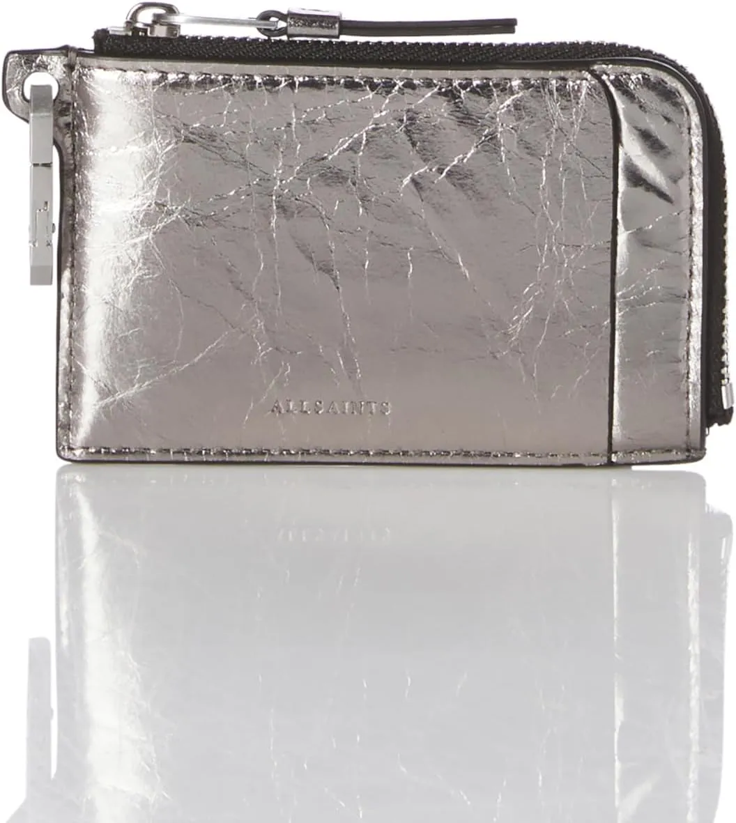Remy Compact Bi-Fold Wallet, Gold, Unisex-Adults
