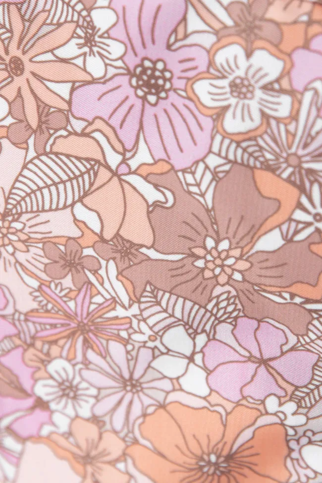 Retro Floral Travel Pouch Set SALE