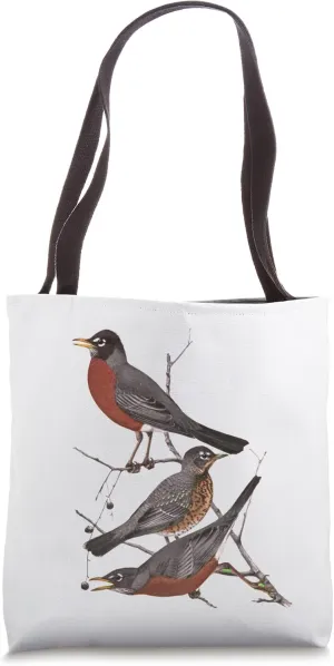 Robin, The Bird Tote Bag