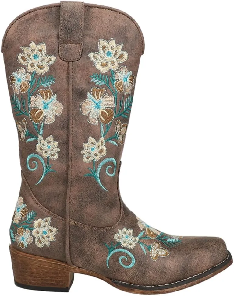 Roper Women's Riley Flowers Western Boot