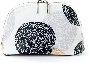 Round pouch botanikaruヴxesseru North 欧風 Make-Up Cosmetic Bag Travel Makeup Pouch Nylon Make-up Cosmetic Bag Fashion Make-up Cosmetic Bag Cute - -