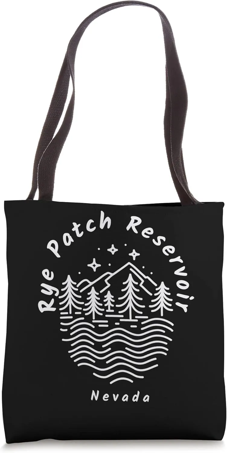 Rye Patch Reservoir Nevada Tote Bag
