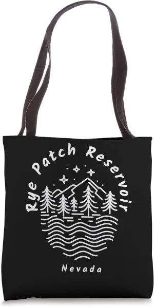 Rye Patch Reservoir Nevada Tote Bag