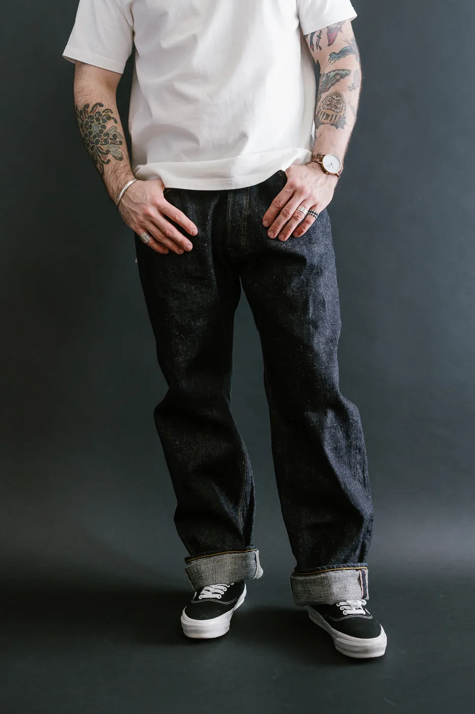 S3100VX - 17oz "Great War Model" Zero Bushido Selvedge Jeans - Wide Straight