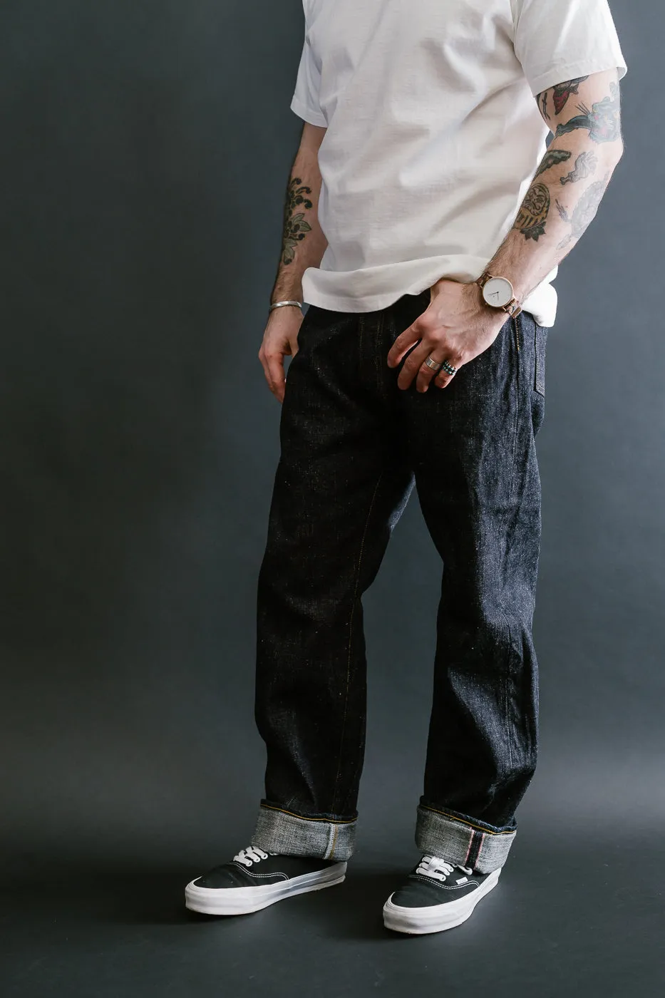 S3100VX - 17oz "Great War Model" Zero Bushido Selvedge Jeans - Wide Straight