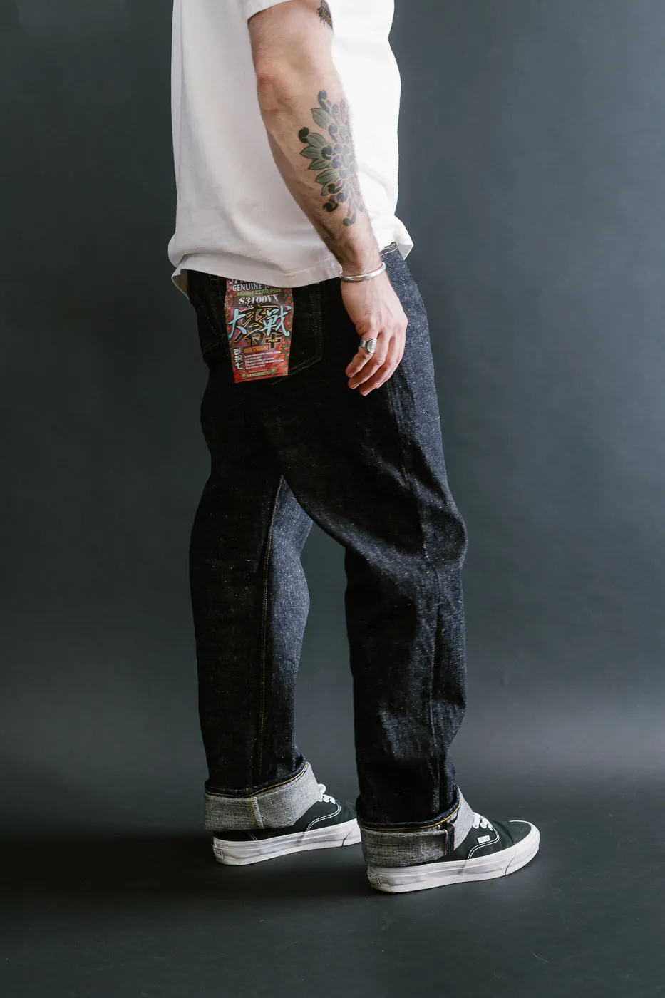 S3100VX - 17oz "Great War Model" Zero Bushido Selvedge Jeans - Wide Straight