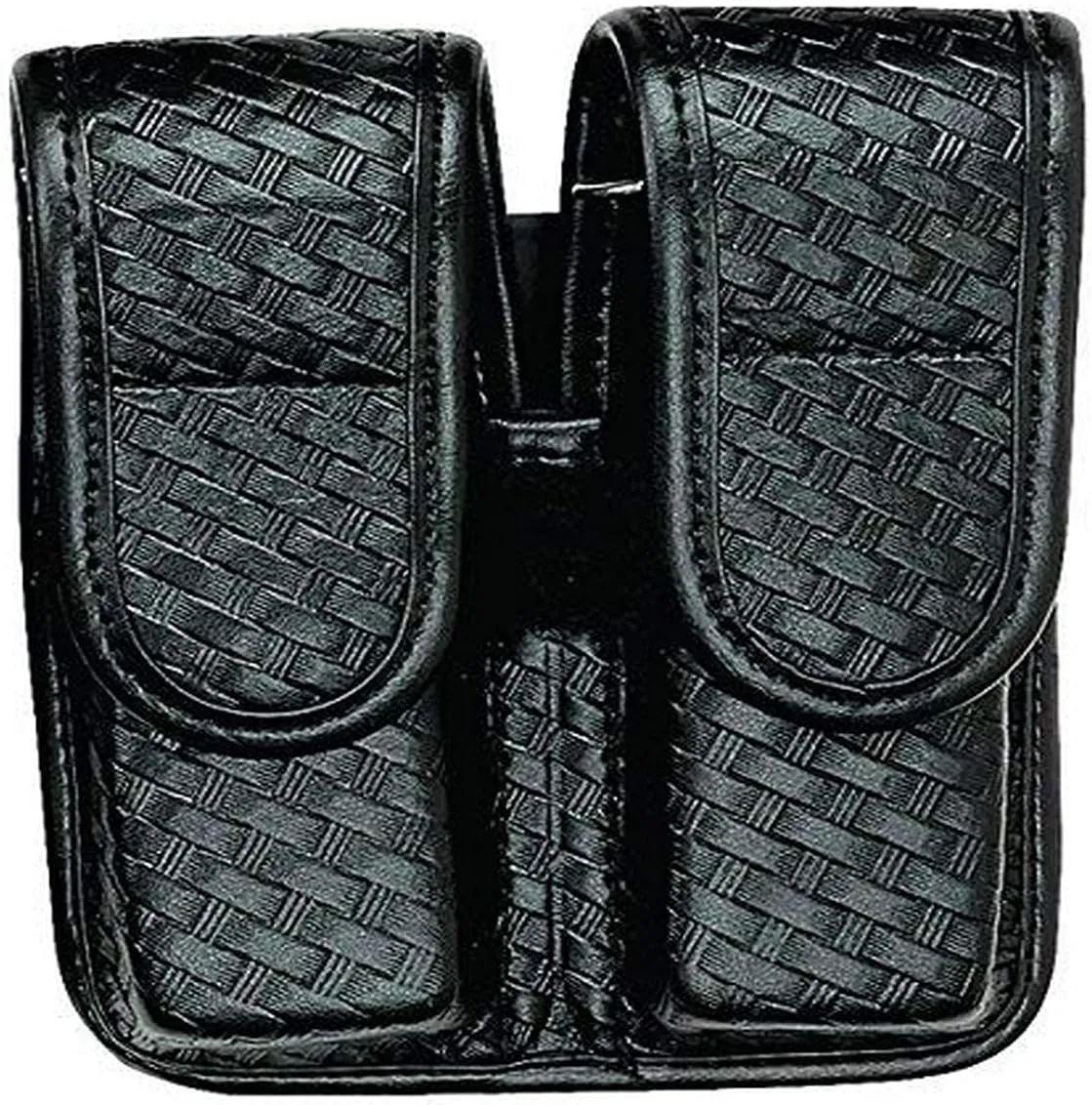 Safariland Bianchi 7902 Double Mag Pouch Basket Black Hid 2