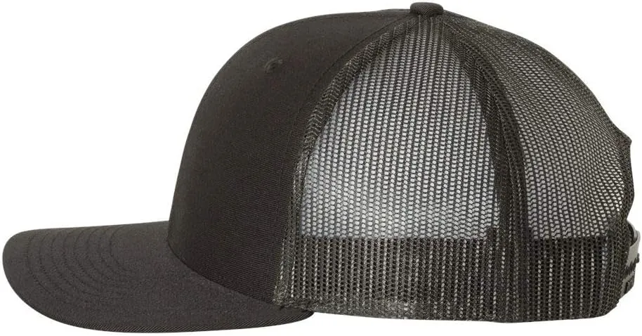 Saleen Performance Automotive Logo Laser Engraved Leather Patch Richardson 112 Snapback Trucker Hat Cap