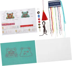SEWOART 1Set Style Blessing Sachet Kit Luck Bag Pendant with Tiger Embroidery for Home Decor Car Accessories Handbag Charms Craft Your Own Unique Hanging