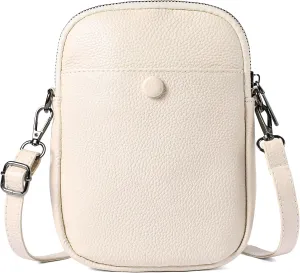 Small Crossbody Bags for Women Leather cell Phone Bag Wallet Purse with Credit Card Slots Adjustable Strap