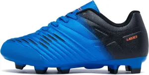 Soccer Shoes for Boys Pink Soccer Cleats Breathable Athletic Toddler Black Football Boots for Outdoor Indoor Soccer Shoes for Girls AG/FG