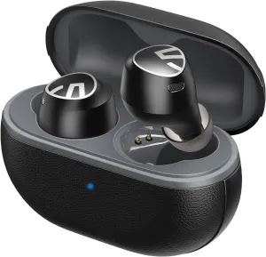 SoundPEATS Bean Wireless Earbuds, IPX8 Waterproof Headphones 30Hrs Playtime Stereo in Ear Earphones, Bluetooth 5.1, Clear Call, Comfortable Fit, Touch Control, USB C
