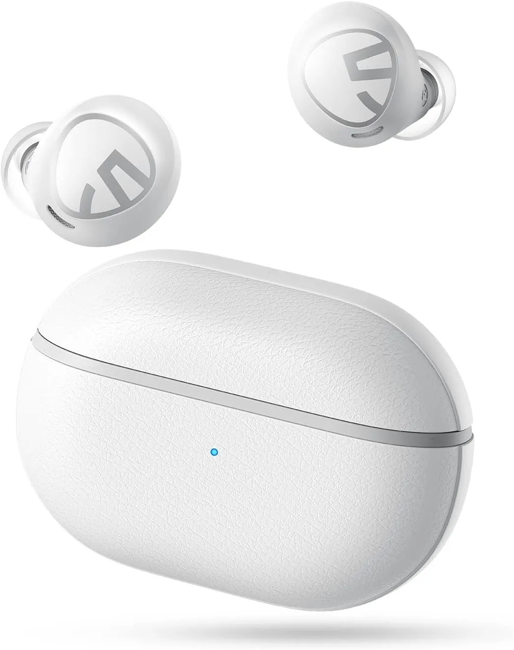 SoundPEATS Free2 classic Wireless Earbuds Bluetooth V5.1 Headphones with 30Hrs Playtime in-Ear Wireless Earphones, Built-in Mic for Clear Calls, Touch Control, Single/Twin Mode, Immersive Stereo Sound