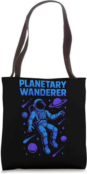 Space Nerd Design Galaxy Explorer Cosmic Wanderer Club Tote Bag