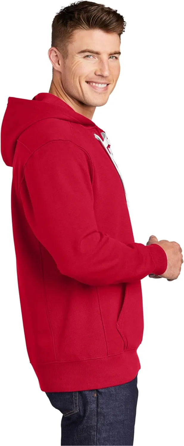 Sport-Tek Lace Up Pullover Hooded Sweatshirt