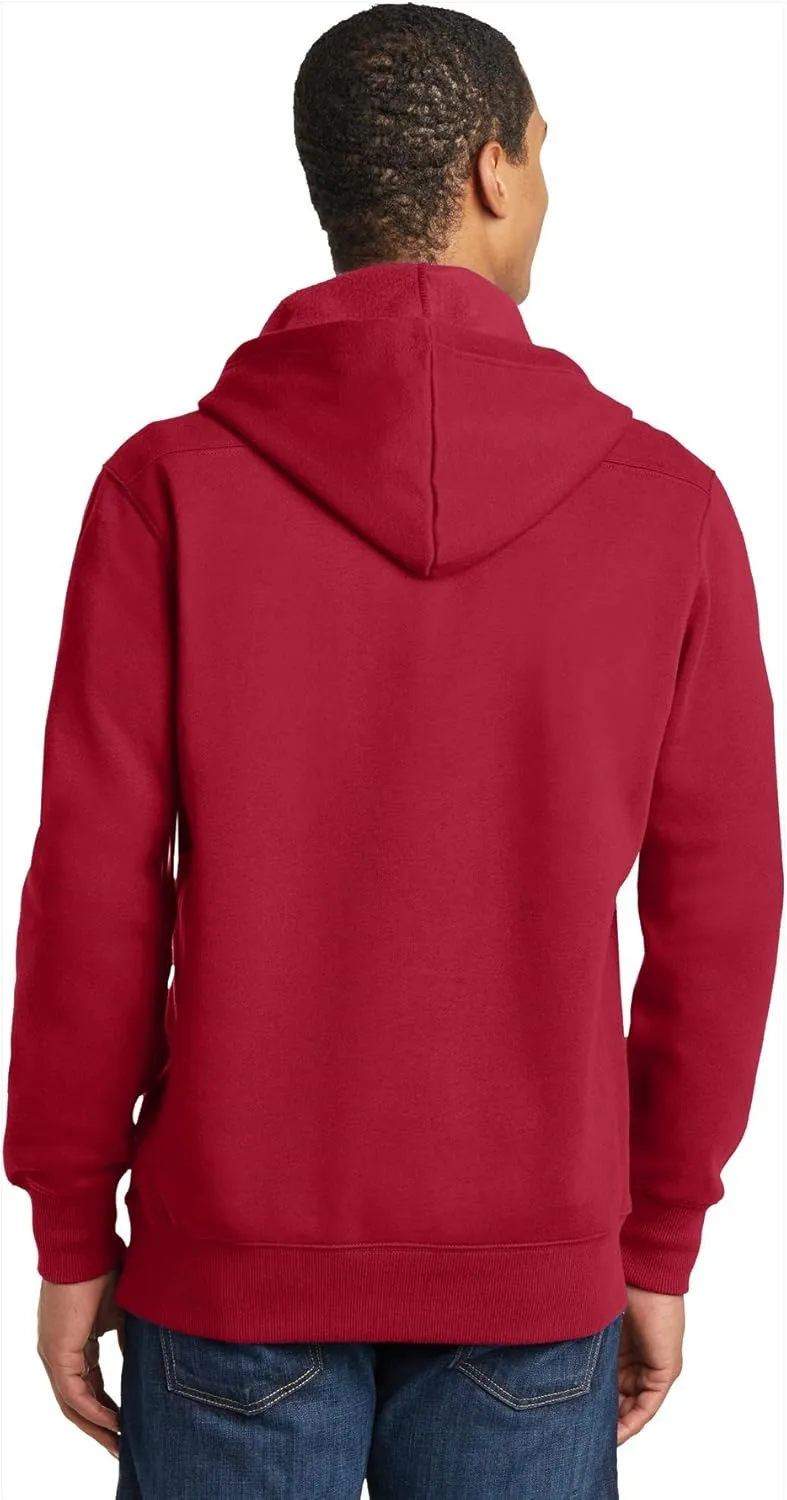 SPORT-TEK Men's Lace Up Pullover Hooded Sweatshirt