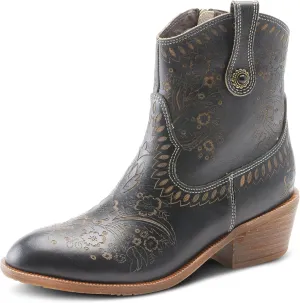 Spring Step L'Artiste Galop Boot for Womens - Ankle Boots with Inside Zipper Closure - Comfortable Western Ladies Boots for Outdoor
