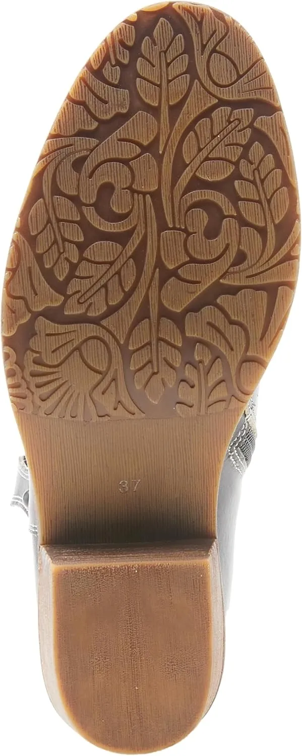 Spring Step L'Artiste Galop Boot for Womens - Ankle Boots with Inside Zipper Closure - Comfortable Western Ladies Boots for Outdoor