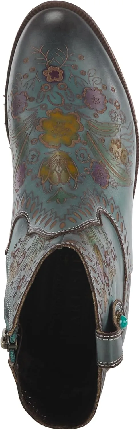 Spring Step L'Artiste Galop Boot for Womens - Ankle Boots with Inside Zipper Closure - Comfortable Western Ladies Boots for Outdoor