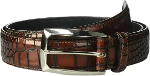 Stacy Adams Men's Ozzie Croc Embossed Belt