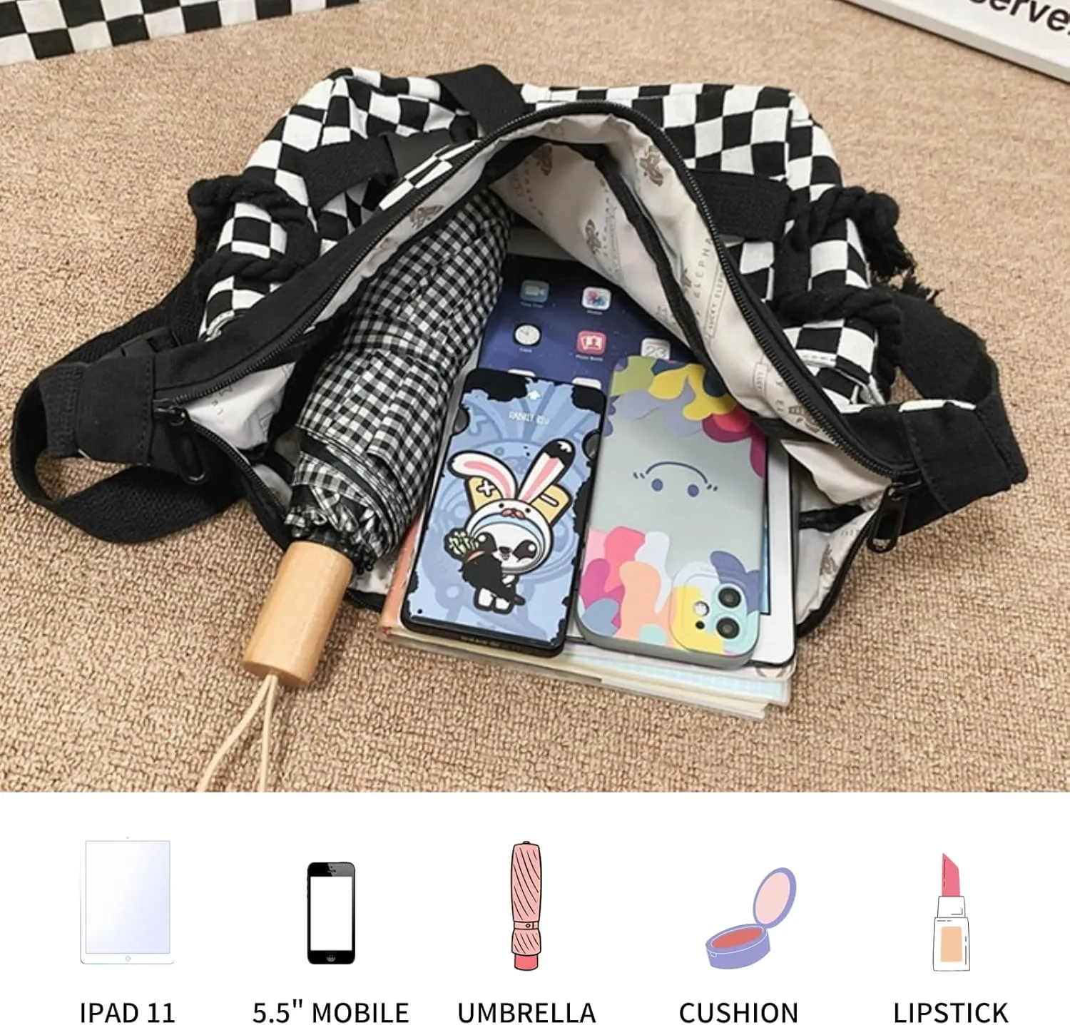 Star Messenger Bag Y2K, Cute Aesthetic Crossbody Bag For Women