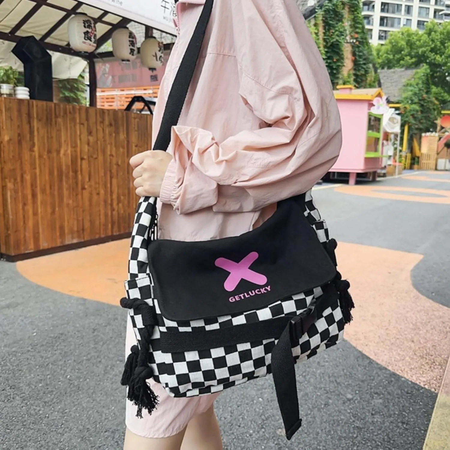 Star Messenger Bag Y2K, Cute Aesthetic Crossbody Bag For Women