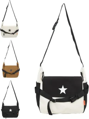 Star Messenger Bag Y2K, Cute Aesthetic Crossbody Bag For Women