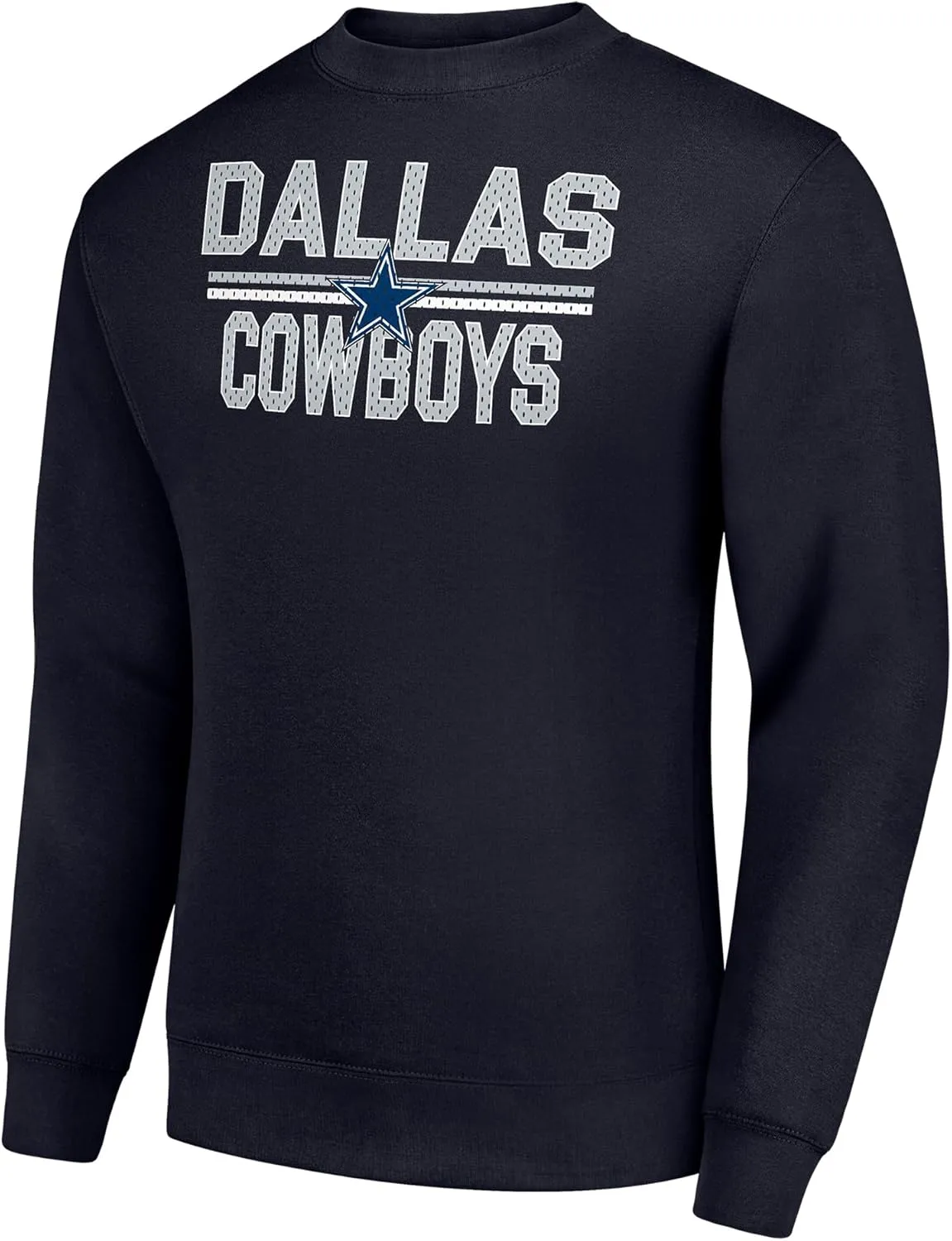 Starter Men's NFL Team Mesh Print Graphic Pullover Sweatshirt