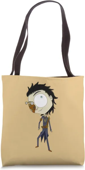 Steampunk Clockwork Inventor Man with Mechanical Gears Tote Bag